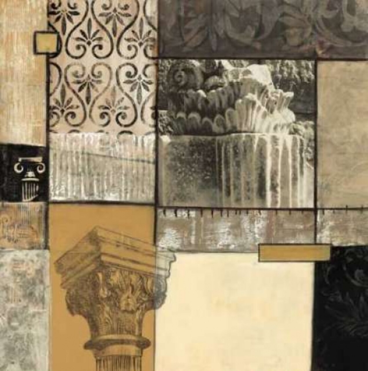 Classical Ruins II Poster Print by Connie Tunick - Item # VARPDXTCP135
